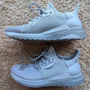 ADIDAS Boost PHARELL Human Race PW SOLAR HU GRYSCALE Men's Size 7.5